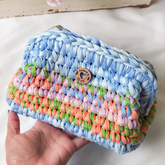 Macaroon Amelia Crochet Clutch Bag-VIA LUX Exclusive