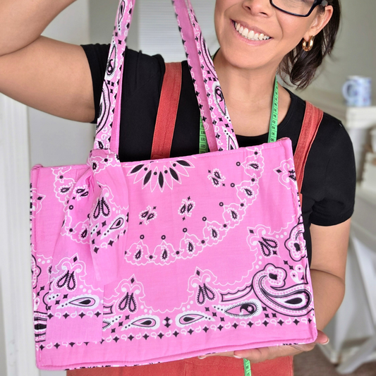 Customize your Bandana Tote-Compact Version-Choose your colors