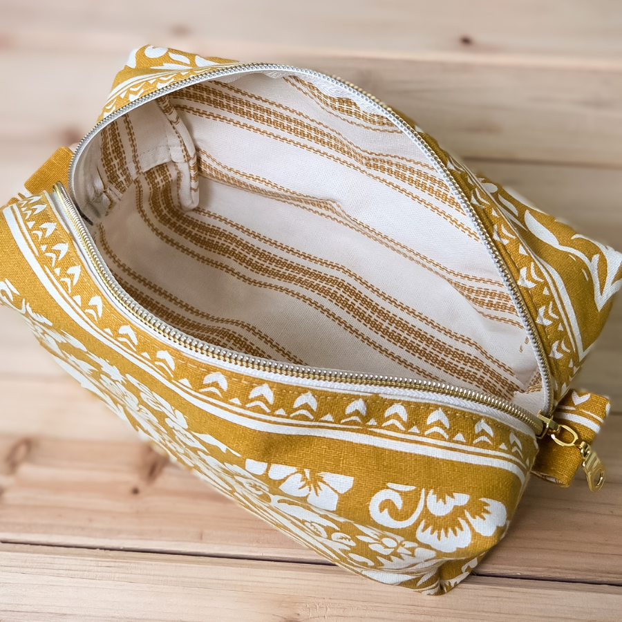 Marigold Girly Boxy Store Everything Bag