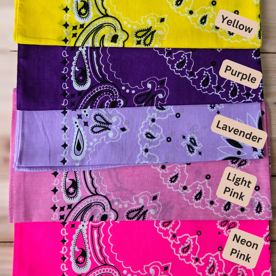 Small Size-Customize your Bandana Tote-Compact Version-Choose your colors