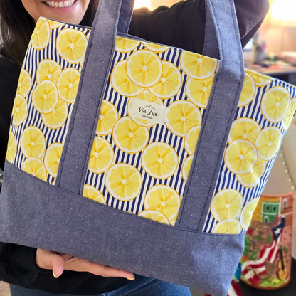 Amalfi Lemon Everyday Tote