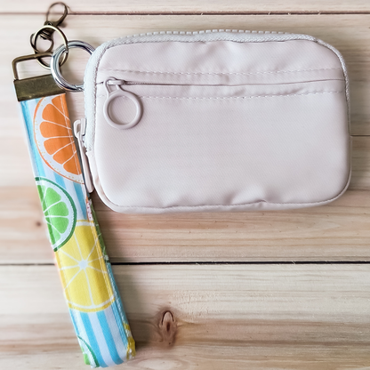 Keychain Wallet Wrist Lanyard, Wallet Keychain Set