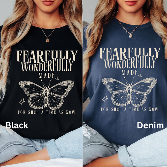 Wonderfully Made for a time as Now Short Sleeve T-Shirt