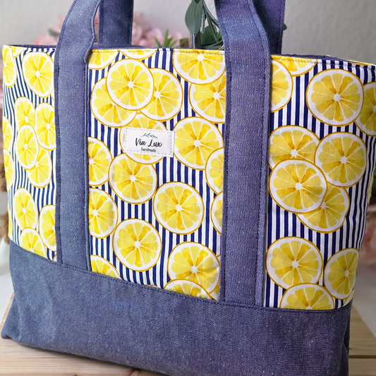 Amalfi Lemon Everyday Tote