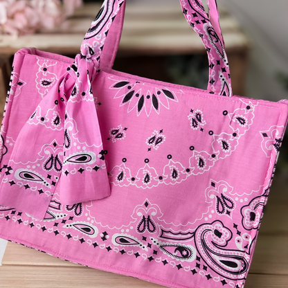 Small Size-Customize your Bandana Tote-Compact Version-Choose your colors