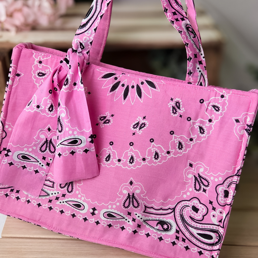 Customize your Bandana Tote-Compact Version-Choose your colors