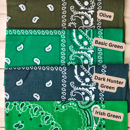 Triangular Bandana Zipper Pouch