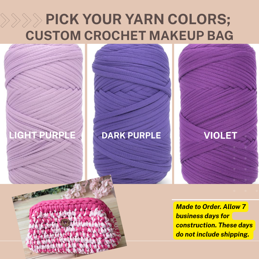 **CUSTOMIZE** Your Crochet Clutch Bag