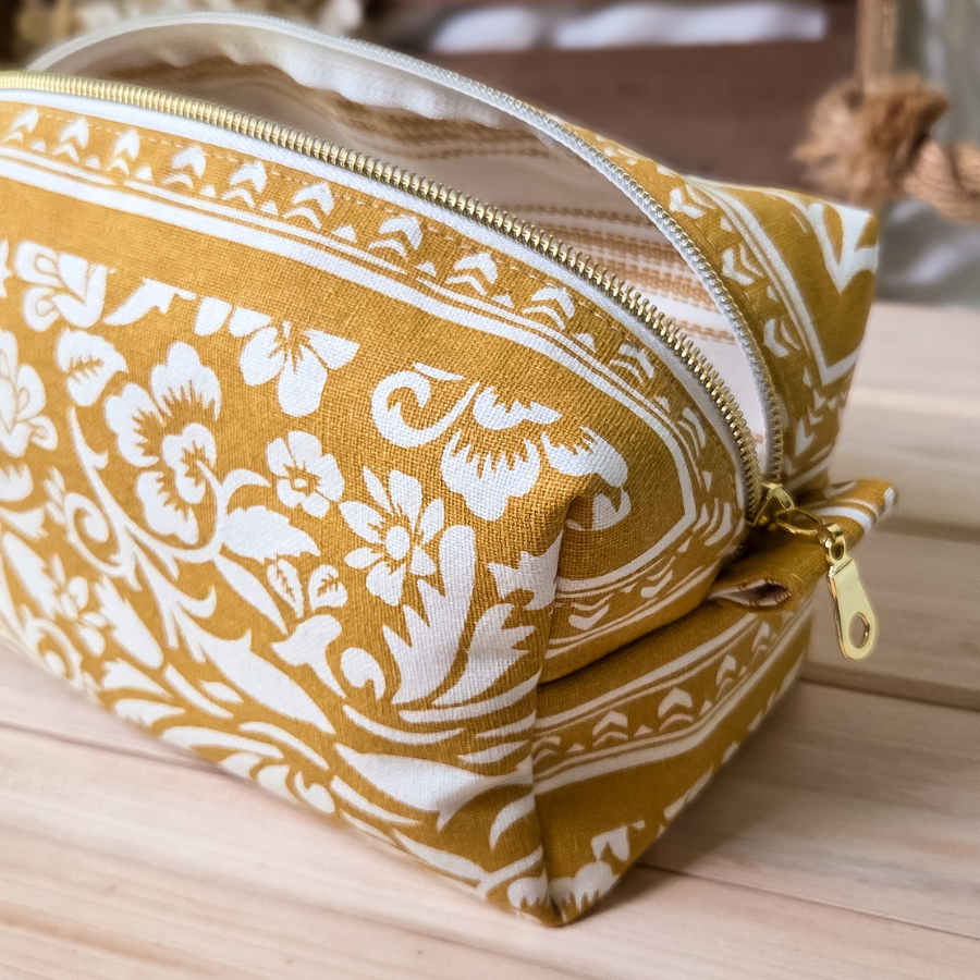 Marigold Girly Boxy Store Everything Bag