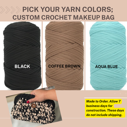**CUSTOMIZE** Your Crochet Clutch Bag
