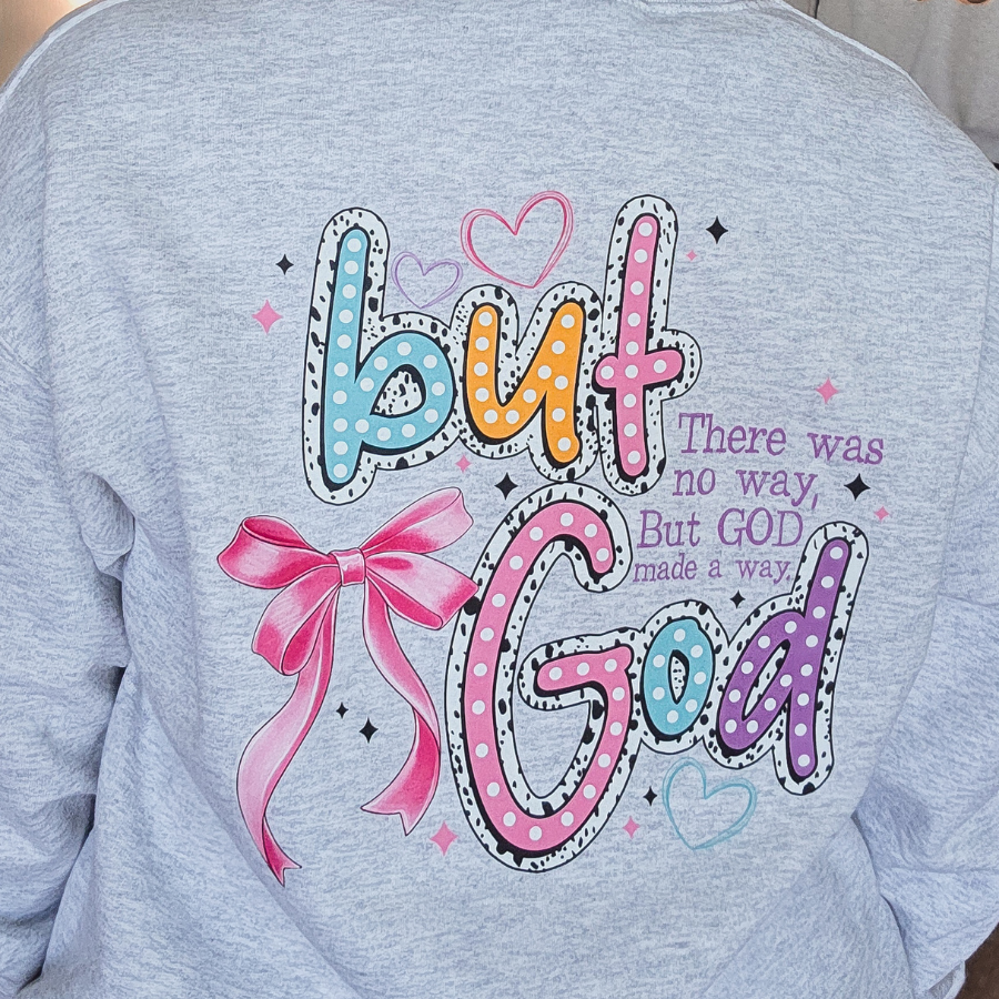 But God Coquette Pullover Sweatshirt