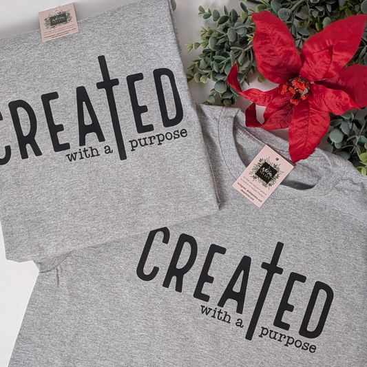 CreaTed with a Purpose Short Sleeve T-Shirt