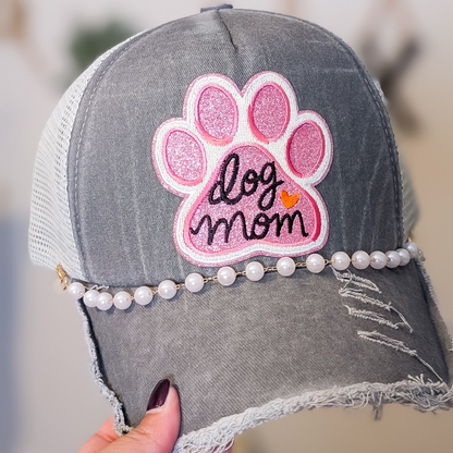 Dog Mom Mesh Hat