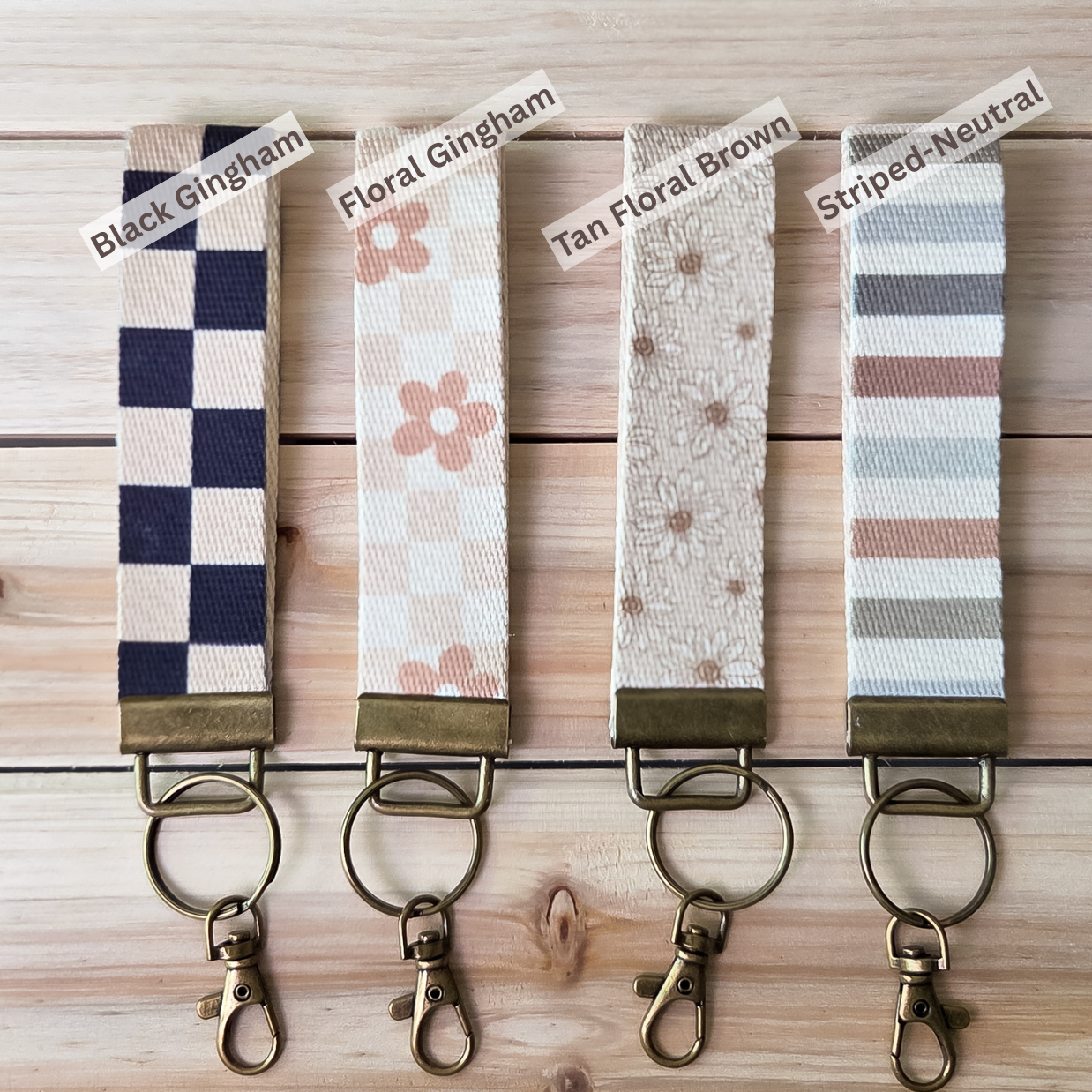 Keychain Wallet Wrist Lanyard, Wallet Keychain Set