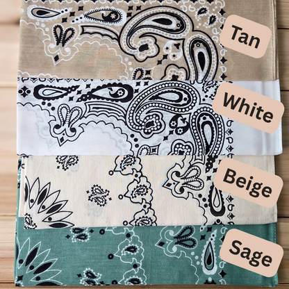 Bandana Keychain Wallet Wrist Lanyard, Wallet Keychain Set