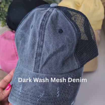 Beach Sequin Hat/Customize your Patches